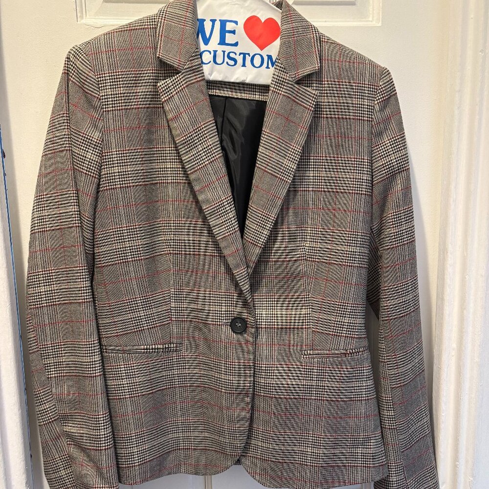 Zara - plaid blazer